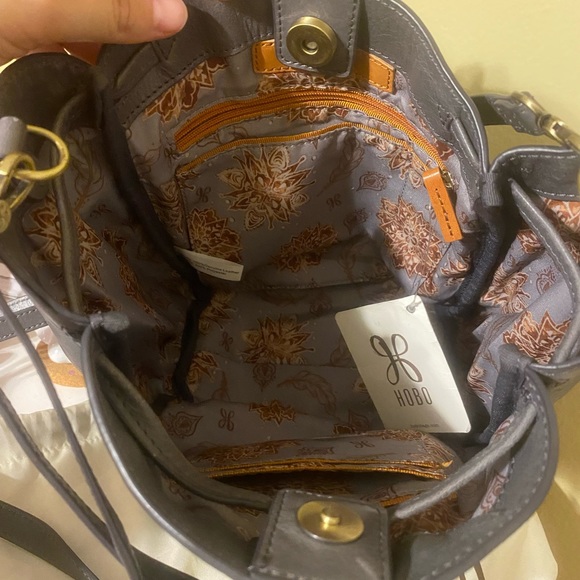 Grey HOBO Crossbody (Converts to Backpack) - Picture 5 of 7
